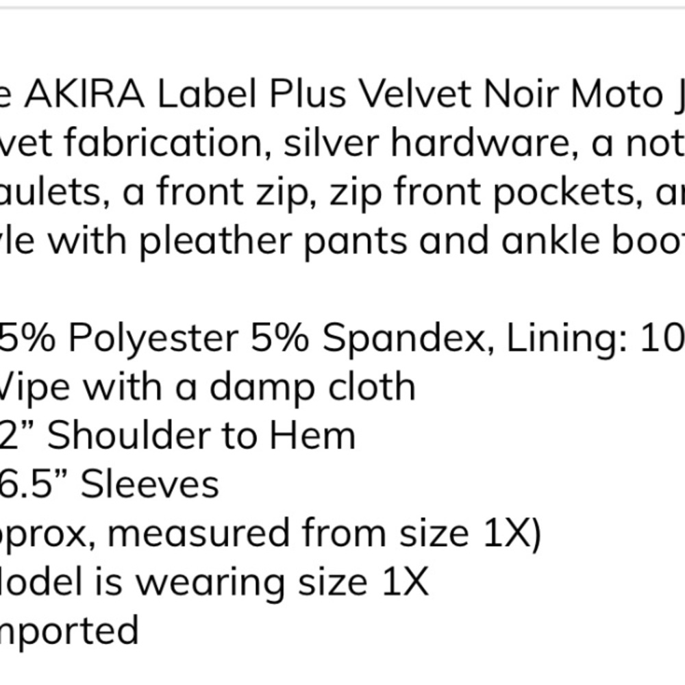 Velvet jacket - Picture 2 of 2